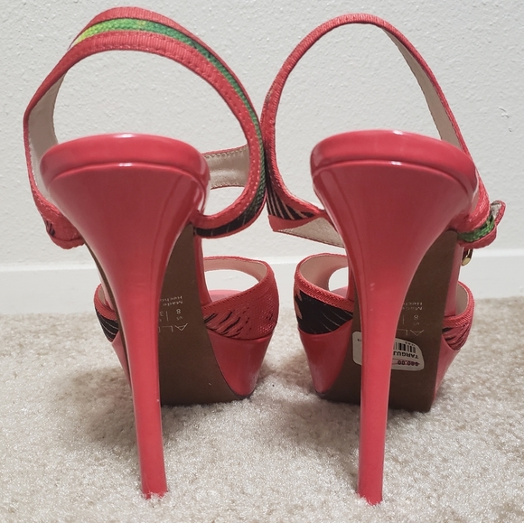 Aldo tropical print platform stilettos - Picture 4 of 7